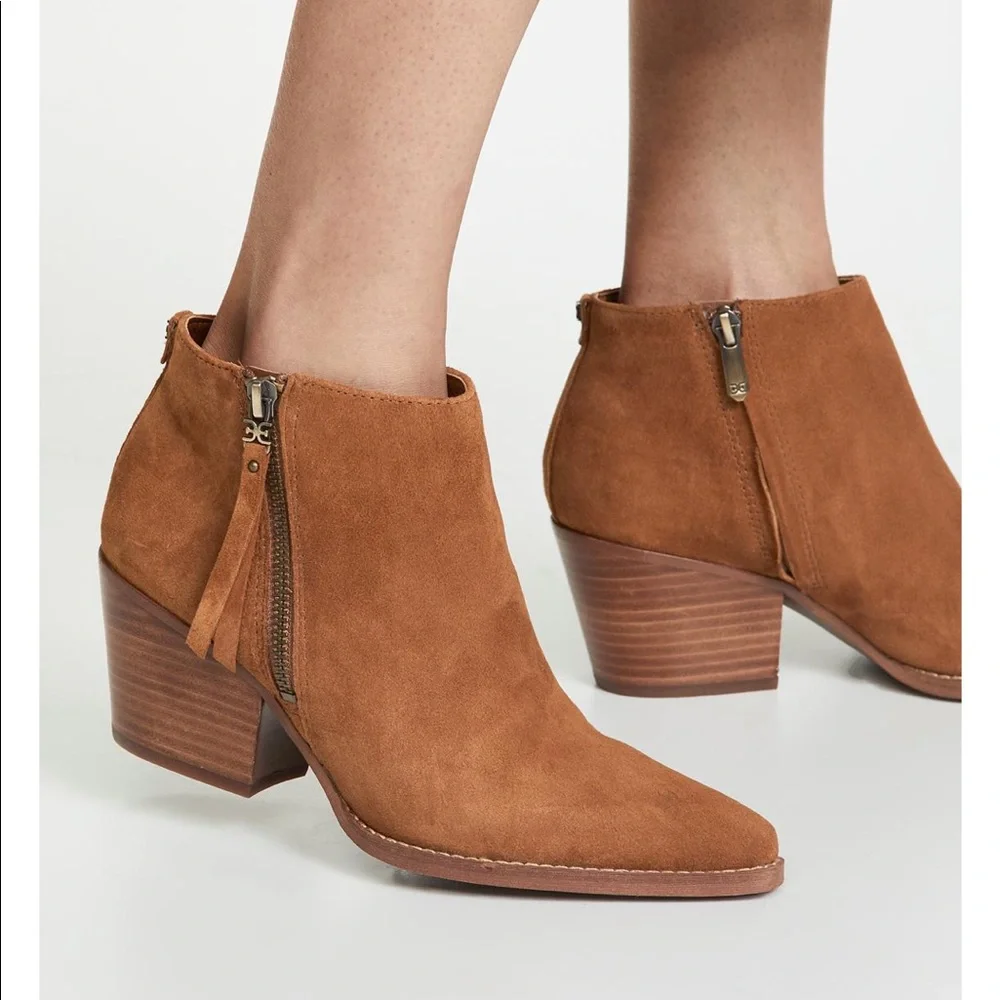 Sam Edelman Walden Booties In Black~ Size 9 1/2